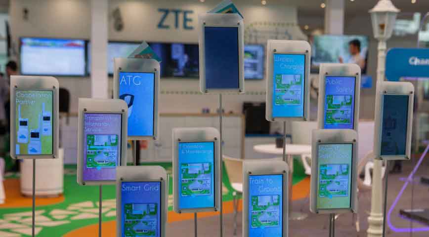 شرکت ZTE در سبیت 2016