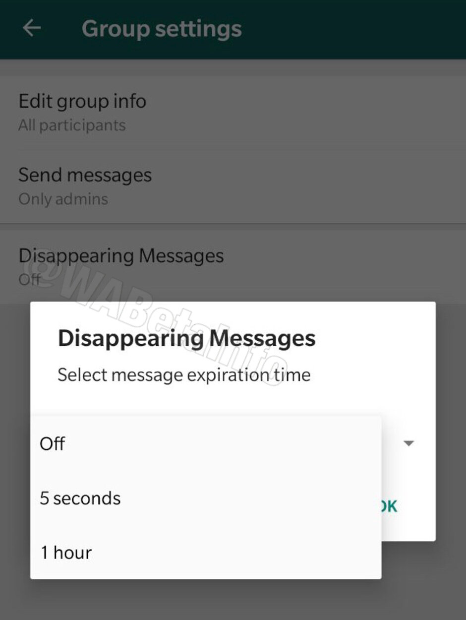 واتس‌اپ بتا با امکان ارسال پیام‌های خودتخریب منتشر شد