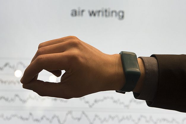 نمونه اولیه حسگر Air Writing