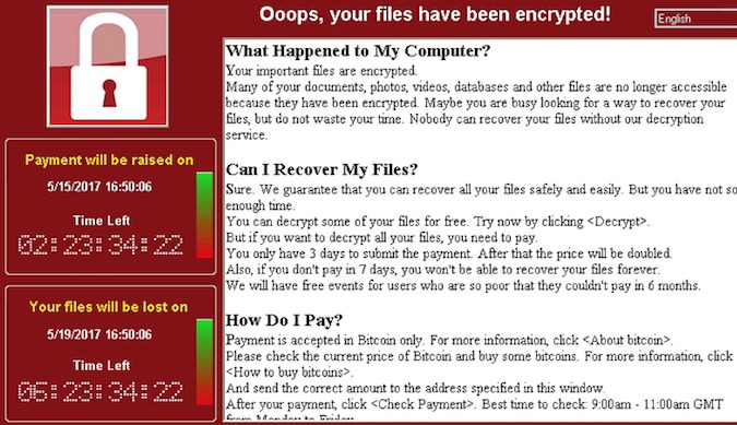 wannacry تهدیدی بزرگ برای سامانه‌های صنعتی