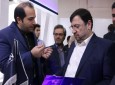 ابوالحسن فیروزآبادی در بازدید از نمایشگاه صنعت بومی  سایبری و غرفه شرکت توسن در این نمایشگاه